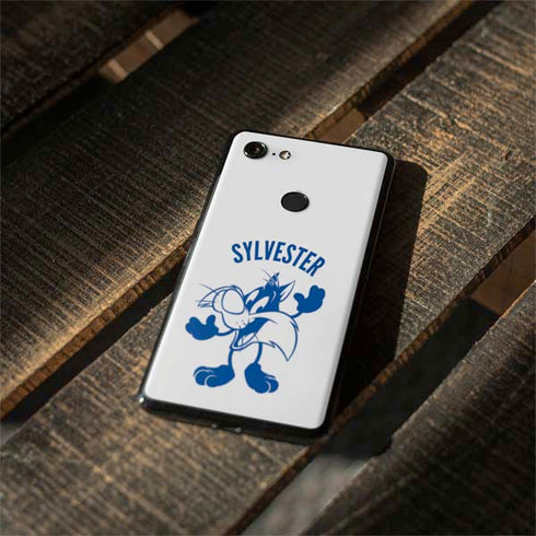Looney Tunes Sylvester the Cat Big Head Google Pixel 3 Skin