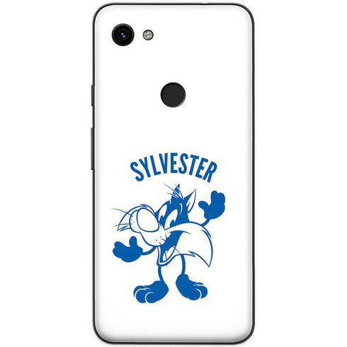 Looney Tunes Sylvester the Cat Big Head Google Pixel 3a XL Skin