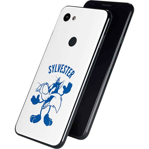 Looney Tunes Sylvester the Cat Big Head Google Pixel 3a XL Skin