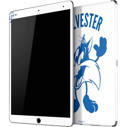Looney Tunes Sylvester the Cat Big Head iPad Skins