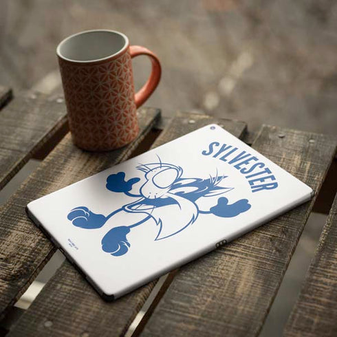 Looney Tunes Sylvester the Cat Big Head iPad Skins