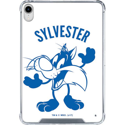 Looney Tunes Sylvester the Cat Big Head iPad 11th Gen (2025) Clear Case