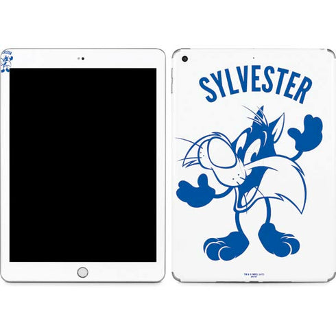 Looney Tunes Sylvester the Cat Big Head Apple iPad Skin