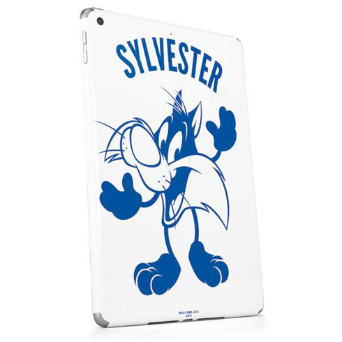 Looney Tunes Sylvester the Cat Big Head Apple iPad Skin