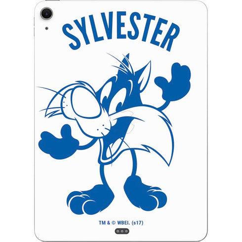 Looney Tunes Sylvester the Cat Big Head Apple iPad Air Skin