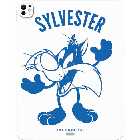 Looney Tunes Sylvester the Cat Big Head iPad Pro 13in M4 (2024) Skin