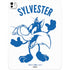 Looney Tunes Sylvester the Cat Big Head iPad Pro 13in M4 (2024) Skin