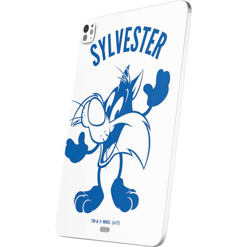 Looney Tunes Sylvester the Cat Big Head iPad Pro 13in M4 (2024) Skin