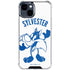 Looney Tunes Sylvester the Cat Big Head iPhone 15 Clear Case