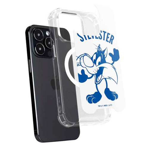 Looney Tunes Sylvester the Cat Big Head iPhone 16 Pro MagSafe Case