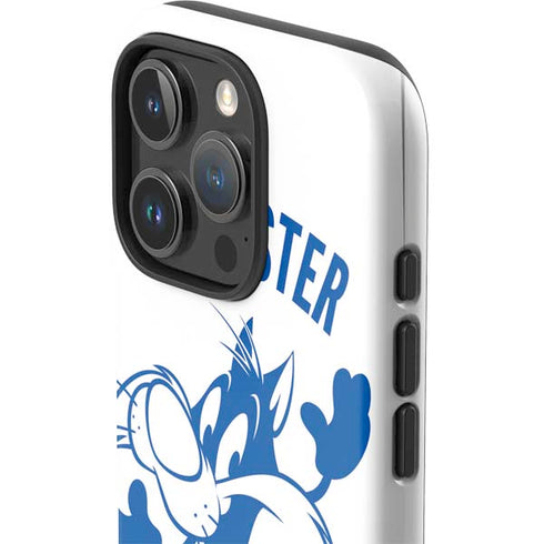 Looney Tunes Sylvester the Cat Big Head iPhone 16 Pro Max Impact Case