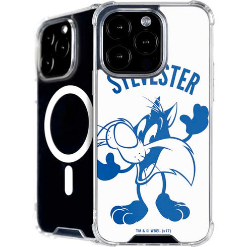 Looney Tunes Sylvester the Cat Big Head iPhone 16 Pro Max MagSafe Case
