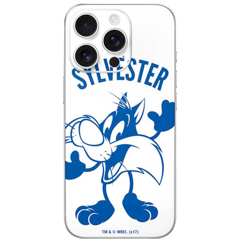 Looney Tunes Sylvester the Cat Big Head iPhone 16 Pro Skin