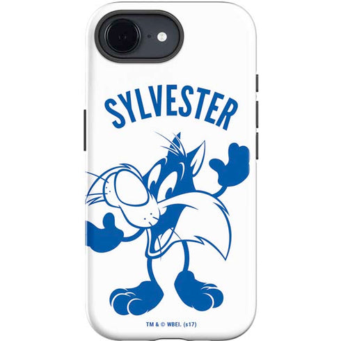 Looney Tunes Sylvester the Cat Big Head iPhone 16e Impact Case