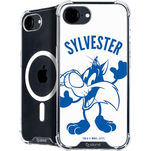 Looney Tunes Sylvester the Cat Big Head iPhone 16e MagSafe Case