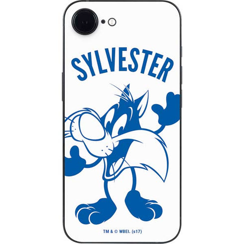Looney Tunes Sylvester the Cat Big Head iPhone 16e Skin