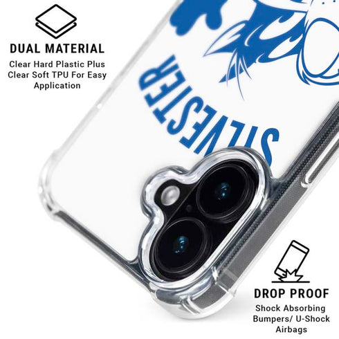 Looney Tunes Sylvester the Cat Big Head iPhone 17 MagSafe Case