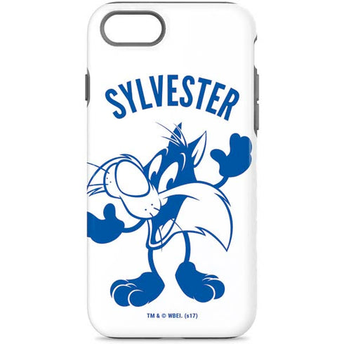 Looney Tunes Sylvester the Cat Big Head iPhone Cases