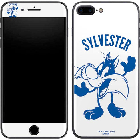 Looney Tunes Sylvester the Cat Big Head iPhone 8 Plus Skin