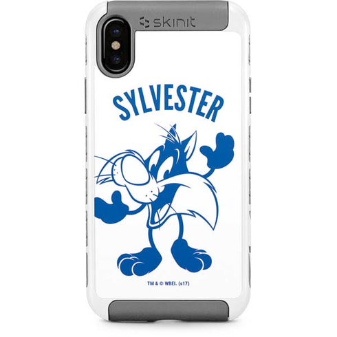 Looney Tunes Sylvester the Cat Big Head iPhone Cases