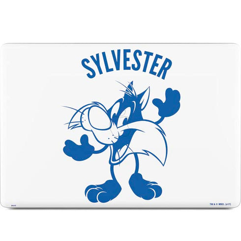Looney Tunes Sylvester the Cat Big Head MacBook Skins