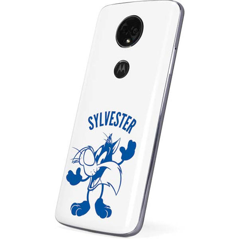 Looney Tunes Sylvester the Cat Big Head Moto E5 Plus Skin