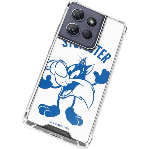 Looney Tunes Sylvester the Cat Big Head Moto G Stylus 5G (2025) Clear Case