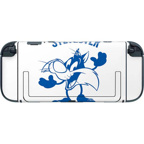 Looney Tunes Sylvester the Cat Big Head Nintendo Switch 2 (2025) with Joy-Con Skin