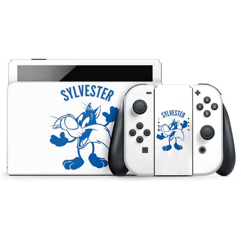 Looney Tunes Sylvester the Cat Big Head Nintendo Skins