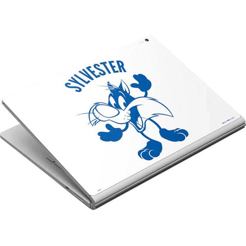 Looney Tunes Sylvester the Cat Big Head Surface Book Skin