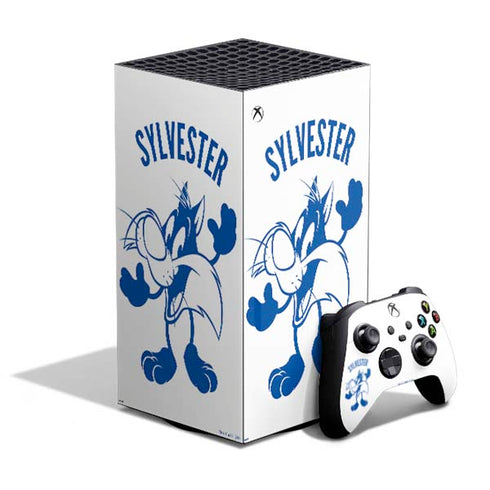 Looney Tunes Sylvester the Cat Big Head XBox Series X Digital Edition Bundle Skin