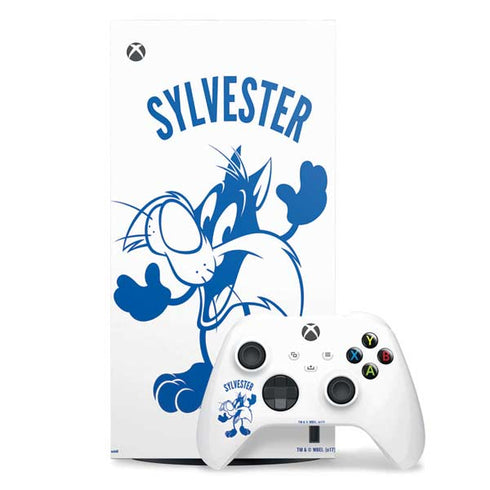 Looney Tunes Sylvester the Cat Big Head Xbox Series X Skins