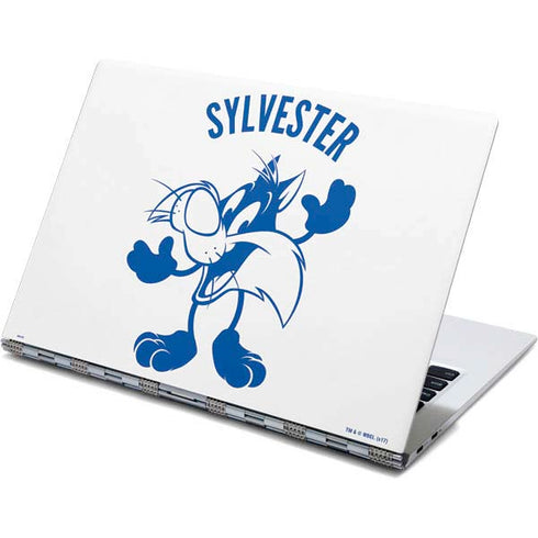 Looney Tunes Sylvester the Cat Big Head Yoga 910 2-in-1 14in Touch-Screen Skin