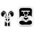 Looney Tunes Sylvester the Cat Black and White Apple AirPods Skin