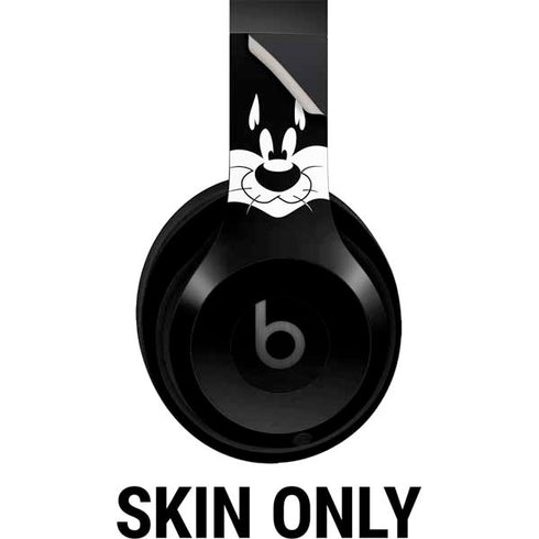 Looney Tunes Sylvester the Cat Black and White Beats Studio Pro Wireless Headphones Skin