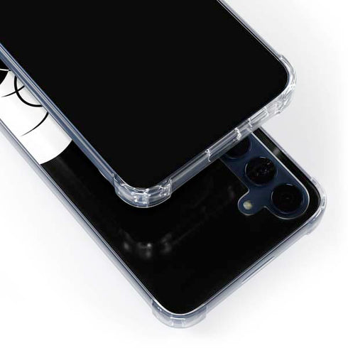 Looney Tunes Sylvester the Cat Black and White Galaxy A55 5G Clear Case