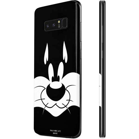 Looney Tunes Sylvester the Cat Black and White Galaxy Note 8 Skin