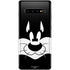Looney Tunes Sylvester the Cat Black and White Galaxy S10 Plus Skin