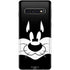 Looney Tunes Sylvester the Cat Black and White Galaxy S10 Skin