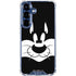 Looney Tunes Sylvester the Cat Black and White Galaxy S25 Clear Case