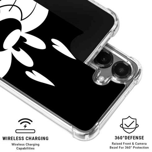 Looney Tunes Sylvester the Cat Black and White Galaxy S26 Clear Case