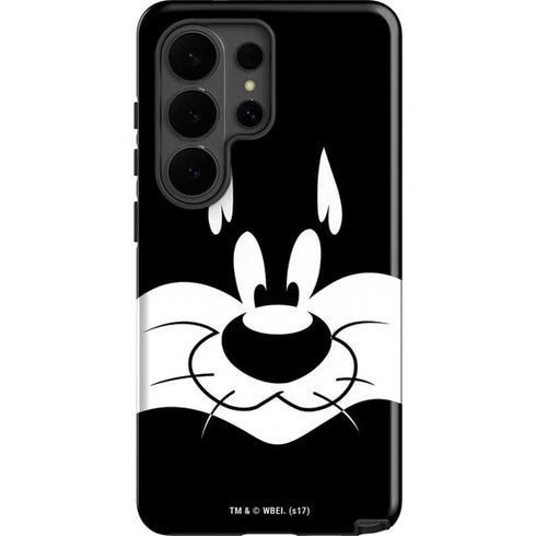 Looney Tunes Sylvester the Cat Black and White Galaxy S26 Ultra Impact Case