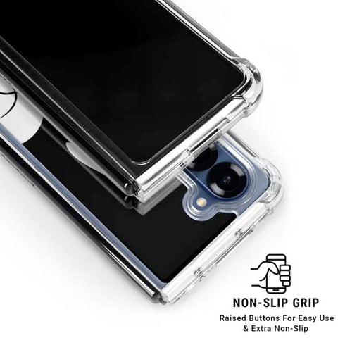 Looney Tunes Sylvester the Cat Black and White Galaxy Z Fold6 Clear Case