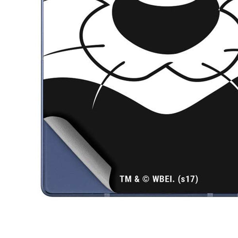 Looney Tunes Sylvester the Cat Black and White Galaxy Z Fold6 Skin