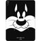 Looney Tunes Sylvester the Cat Black and White Apple iPad Air Skin