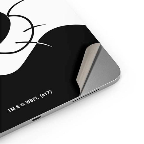 Looney Tunes Sylvester the Cat Black and White Apple iPad Air Skin
