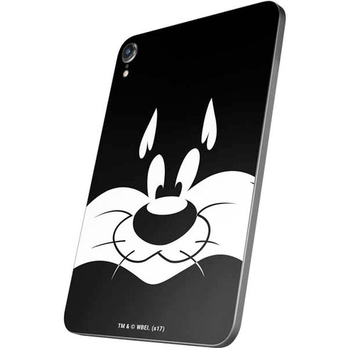 Looney Tunes Sylvester the Cat Black and White Apple iPad Mini Skin