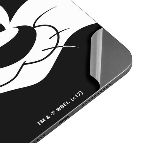 Looney Tunes Sylvester the Cat Black and White Apple iPad Mini Skin