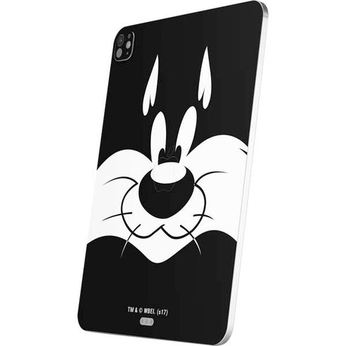 Looney Tunes Sylvester the Cat Black and White iPad Pro 13in M4 (2024) Skin