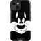 Looney Tunes Sylvester the Cat Black and White iPhone 15 Impact Case